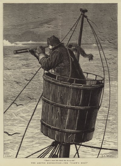 北极探险队，乌鸦巢 作者 塞缪尔·埃德蒙·沃勒